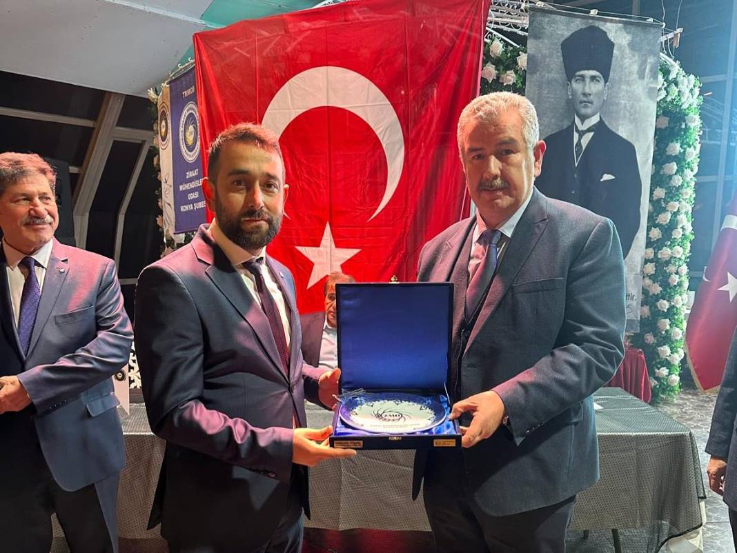 Ziraat Mühendisi Taşpınar’a onur ödülü 1